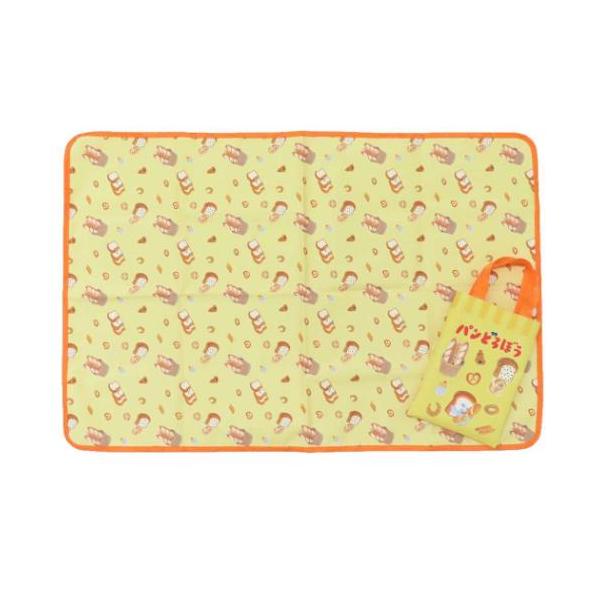 「レジャーシート」 ピクニック用品 パンどろぼう レジャーシート イエロー 遠足、ピクニックなどアウトドアで大活躍 人気絵本[パンどろぼう]グッズにまたまた可愛いnewアイテム登場こちらは遠足などレジャーに欠かせない[レジャーシート]コンパ...