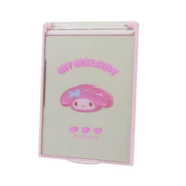 「手鏡」 マイメロディ キャラクター 手鏡 ミニコンパクトミラー サンリオ 折り立てて使えるよ 大人気サンリオキャラクターグッズにまたまた可愛いnewアイテム登場こちらは身だしなみの必需品[ミニスタンドミラー]コンパクトサイズで持ち運びにG...