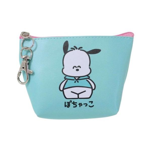 「ミニポーチ クリアポーチ」 ポチャッコ 船型ミニポーチ サンリオ ミニポーチ キャラクター おえかきさん×さんりおきゃらくたーず イヤホンやリップなどの小物入れにちょうどいい使いやすいポーチ おえかきさんxさんりおきゃらくたーずのコラボグ...