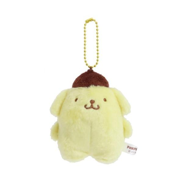 ポムポムプリン マスコット ミニ ぬいぐるみボールチェーン ぽてたん