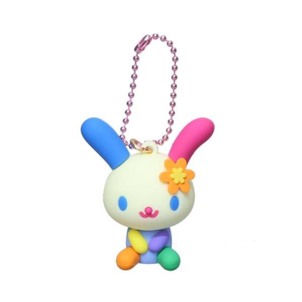 「キーホルダー」 PVCマスコット ウサハナ キーホルダー サンリオ バッグに付けたり、お部屋に飾ってもかわいいマスコット 大人気サンリオキャラクターグッズにまたまた可愛いnewアイテム登場こちらはキュートな[PVCマスコット]ボールチェー...