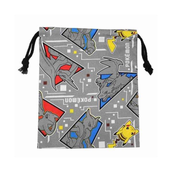「巾着袋」 ポケットモンスター 巾着S ポケモン 巾着袋 キャラクター グレー 新入学 新学期にぴったりなジュニアバッグシリーズ 大人気[POCKET MONSTER/ポケットモンスター]のキュートな学童雑貨シリーズこちらはいろいろ使える[...