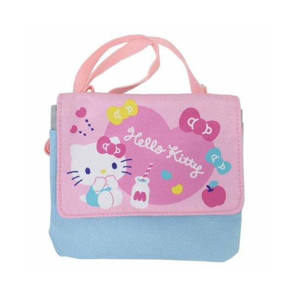 「クリップポケット」 ハローキティ サンリオ キャラクター クリップポケット クリップポケットショルダー付き ピンク ポケットがない服でもクリップで簡単に取り付け出来る 大人気サンリオキャラクターのスクール雑貨シリーズこちらはハンカチやティ...