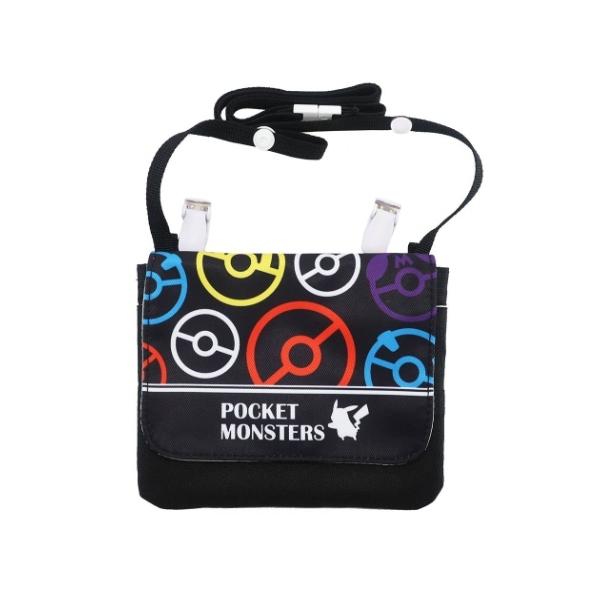 ショルダー付き クリップポケット ポケモン 子供用 ポケットポーチ ポケットモンスター 通販 モンスターボール ブラック キャラクターのシネマコレクション 通販 Paypayモール