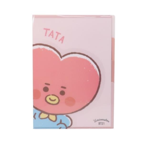 クリアファイル BT21 TATA クリアファイル BT21 TATA BT21 ダイカットクリアファイルVol.2/TATA/BT21