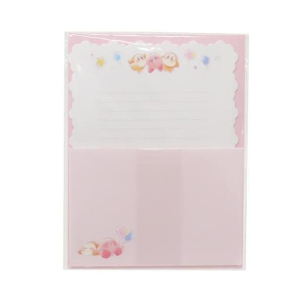 「レターセット」 星のカービィ グッズ レターセット キャラクター カームレター STARRY DREAM ダイカット便箋がかわいい落ち着いたシンプルレターセット 大人気[星のカービィ]グッズにまたまた可愛いnewアイテム登場こちらはダイカ...