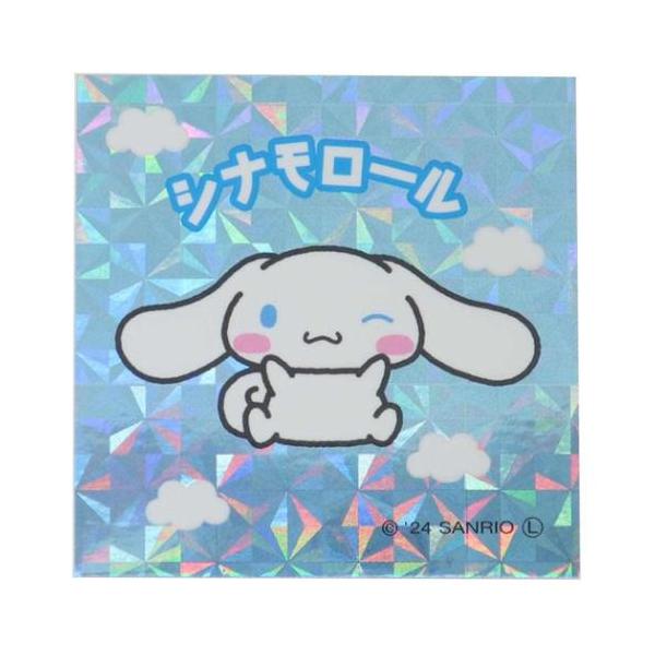 「ステッカー：キャラクター」 シナモロール サンリオ キャラクター ステッカー コレキラステッカー キラッキラでコレクションしたくなっちゃうミニデコステッカー 大人気サンリオキャラクターグッズにまたまた可愛いnewアイテム登場こちらはとって...