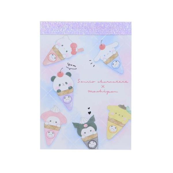 「メモ帳」 サンリオキャラクターズxもちもちぱんだ グッズ メモ帳 かわいい ミニミニメモ Ice Magic サッと取り出してメモできる超便利なちっちゃいメモ もちもちぱんだと大人気サンリオキャラクターのコラボステーショナリーシリーズこち...