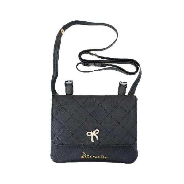 「クリップポケット」 横長どこでもポッケ合皮 blanoir クリップポケット カミオジャパン ポケットがない服でもクリップで簡単に取り付け出来る 毎日がたのしくなるキュートな雑貨シリーズこちらはバッグみたいでかわいい[ショルダーひも付きど...