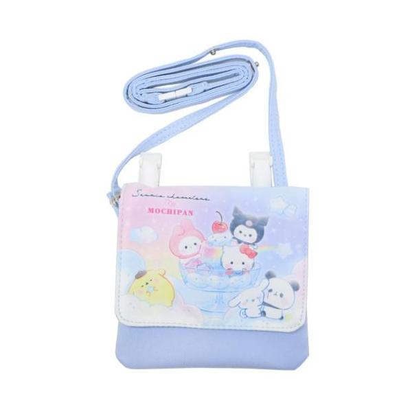 「クリップポケット」 サンリオキャラクターズxもちもちぱんだ サンリオ キャラクター クリップポケット ショルダー付きどこでもポッケ Colorful Sweets ポケットのない服などに付けられて便利 もちもちぱんだと大人気サンリオキャラ...