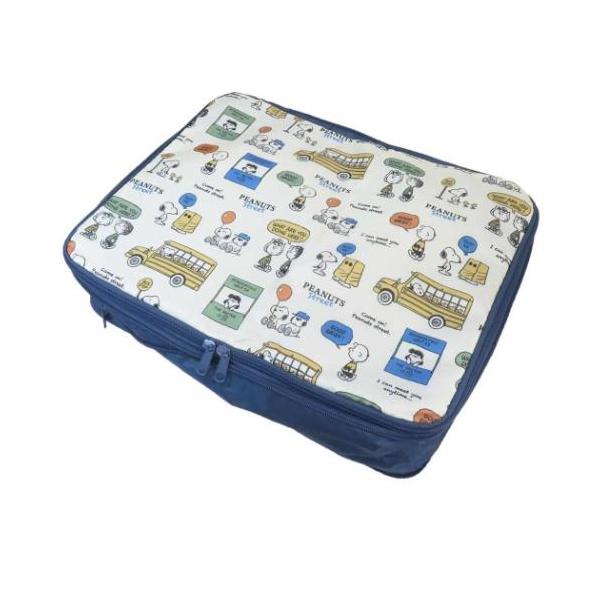 「トラベルポーチ」 スヌーピー 圧縮ポーチL トラベルポーチ PEANUTS STREET ピーナッツ キャラクター 旅行で大活躍のトラベルアイテム！ 大人気[PEANUTS/SNOOPY]グッズにまたまた可愛いnewアイテム登場こちらは旅...