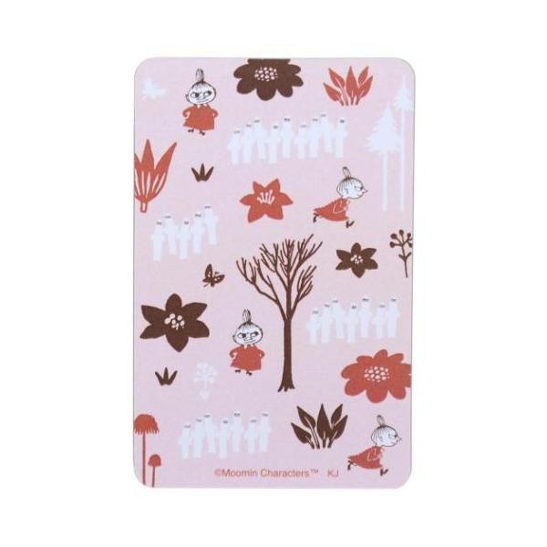 「手鏡」 ムーミン グッズ 手鏡 キャラクター カードミラー フォレストパターン パスケースや財布の中に入れて持ち運びしやすい 大人気[Moomin/ムーミン]グッズにまたまた可愛いnewアイテム登場！こちらは身だしなみの必需品[カードミラ...