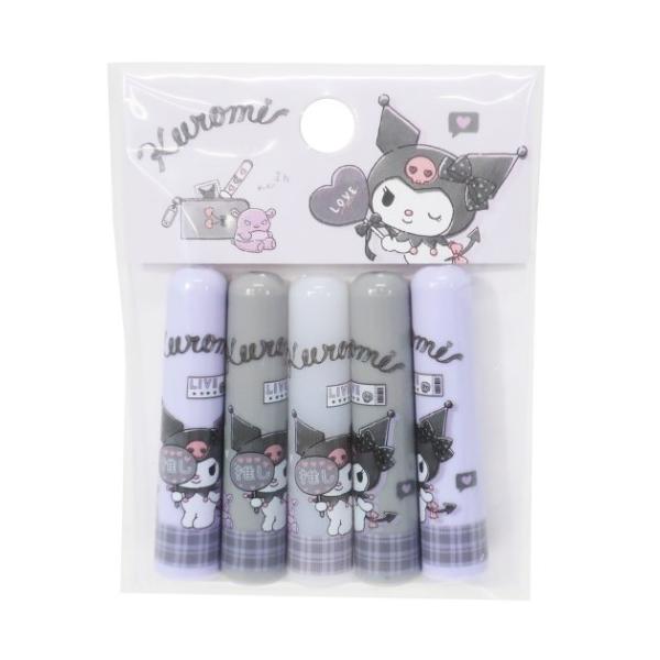 クロミ 鉛筆キャップ えんぴつカバー 5本セット 推し事コレクション