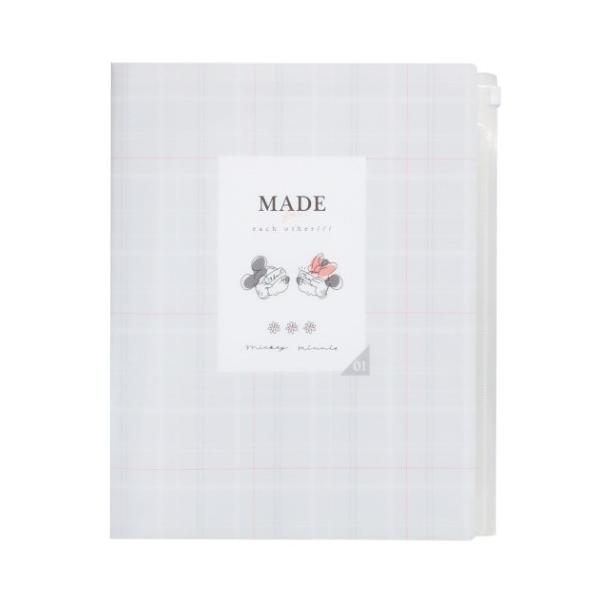 ディズニー キャラクター ファスナー付き ケース ファイル 実写 ミッキー ディズニー キャラクター ファスナー付き ケース ファイル 実写