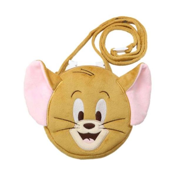 「クリップポケット」 トムとジェリー グッズ クリップポケット キャラクター ショルダー付き ダイカットどこでもポッケ ジェリー 新入学 ポケットのない服などに付けられて便利 入学 新学期に大喜び間違いなし トム＆ジェリーの新入学雑貨シリー...