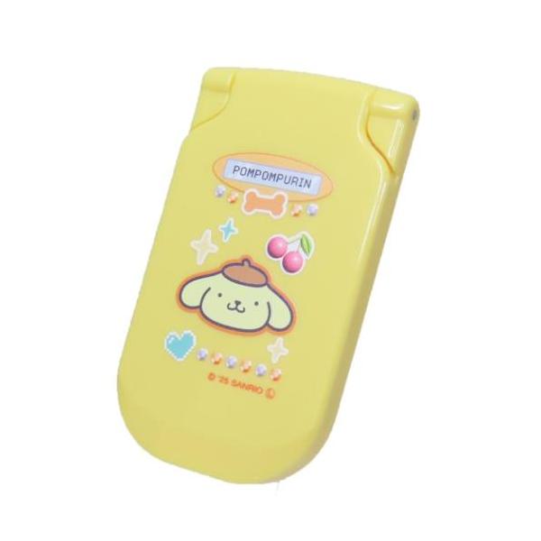 「手鏡」 ポムポムプリン グッズ 手鏡 キャラクター ガラケー型コンパクトミラー 平成レトロのかわいいガラケー型コンパクトミラー 大人気サンリオキャラクターからまたまた可愛いアイテム登場こちらは平成レトロのかわいいガラケー型[コンパクトミラ...