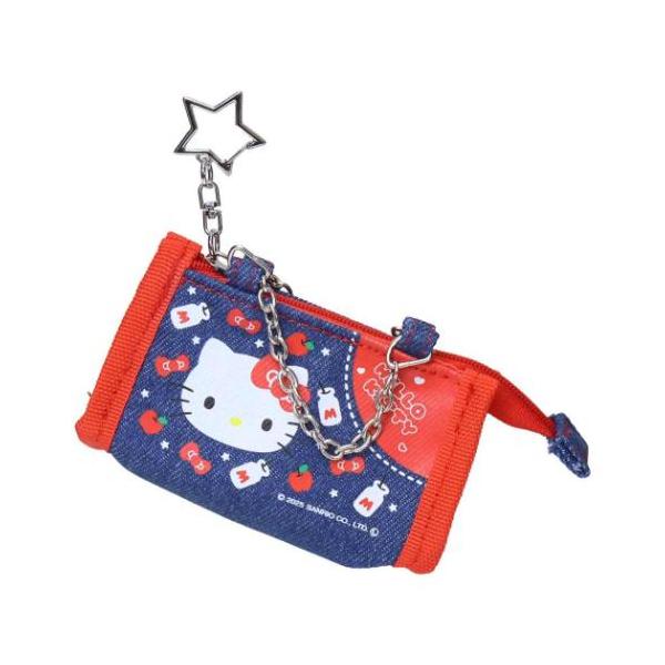 「キーホルダー」 ハローキティ キーリング デニムポーチキーホルダー サンリオ カミオジャパン 平成なつかしデニムペンポーチがミニキーホルダーとして登場！ 大人気サンリオキャラクターグッズにまたまた可愛いnewアイテム登場！こちらはかわいい...