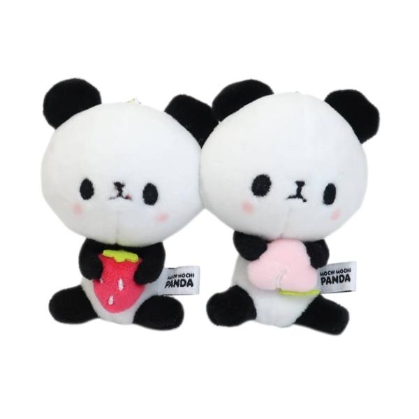 もちもちぱんだ キャラクター マスコット キーホルダー ニコぬい ペア ぬいぐるみ ボールチェーン 2個セット フルーツ グッズ Dejapan Bid And Buy Japan With 0 Commission