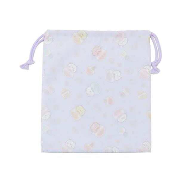 「巾着袋」 巾着M ふんわりねころん 巾着袋 高波クリエイト 着替えを入れたり、運動靴をいれるのにぴったりな巾着 サンエックスの大人気キャラクター[ふんわりねころん]のスクール雑貨シリーズこちらは便利な[巾着M]体操服入れなどイロイロ使えま...