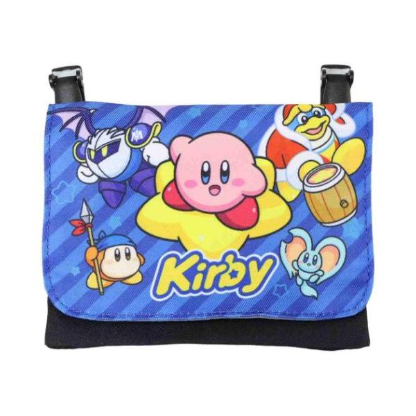 「クリップポケット」 星のカービィ キャラクター クリップポケット ポケットポーチ ブルー ポケットのない服に付けてアクセントになって便利でかわいい 大人気ゲーム[星のカービィ]グッズにまたまた可愛いnewアイテム登場こちらはポケットがない...