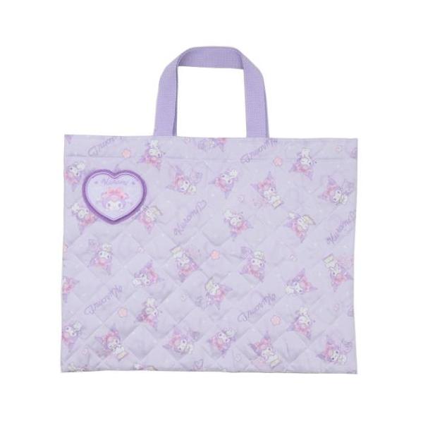 「レッスンバッグ キルトバッグ」 クロミ レッスンバッグ キルトレッスンバッグ サンリオ 高波クリエイト キルティング素材のママの手作り風バッグで通園通学もバッチリ 大人気サンリオキャラクターのスクール雑貨シリーズこちらは定番アイテム[キル...