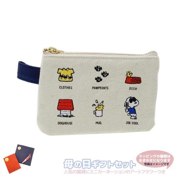 母の日ギフト スヌーピー キャラクター グッズ ミニポーチ お母さん向き 帆布 ポケットティッシュケース アイコン キャラクターのシネマコレクション 通販 Paypayモール