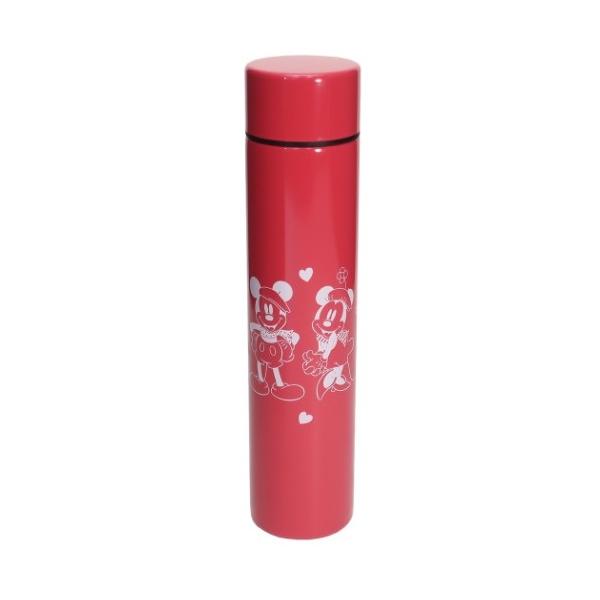 ミニー 保冷 ステンレスボトル ディズニー (新品未使用) ミッキー＆ミニー グッズ ミニ 保温 保冷 水筒 ロング ポケット