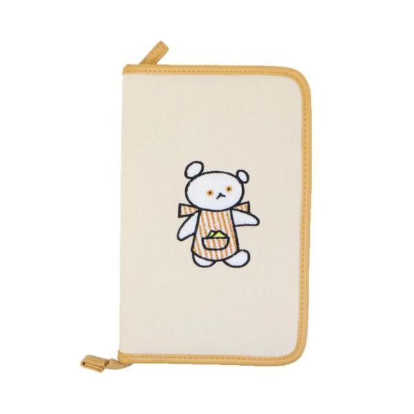 「母子手帳ケース」 母子手帳ケース こぐまちゃんえほん マルチケース しろくまちゃん お薬手帳 収納ケース ラウンドファスナーで大きく開閉する二つ折りタイプ 世代をこえて圧倒的支持を受けるロングセラー絵本[こぐまちゃんえほん]グッズにまたま...