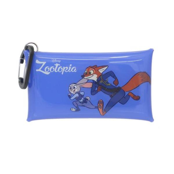 「ミニポーチ クリアポーチ」 ズートピア ディズニー キャラクター ミニポーチ クリアマルチケースS ニック＆ジュディ 小物を入れるのにちょうどいいミニクリアポーチ 大人気ディズニーキャラクターグッズにまたまた可愛いnewアイテム登場こちら...