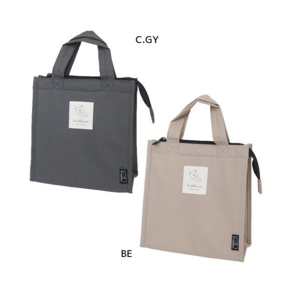 「ランチトート」 リラックマ グッズ ランチバッグ キャラクター RE-PET 保冷ランチトート 不要なペットボトルをリサイクル原料としたサステナブルな素材 サンエックスの大人気キャラクター[リラックマ]グッズにまたまた可愛いnewアイテム...