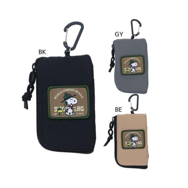 スヌーピー キャラクター パスケース キー＆パスポーチ ビーグルスカウト