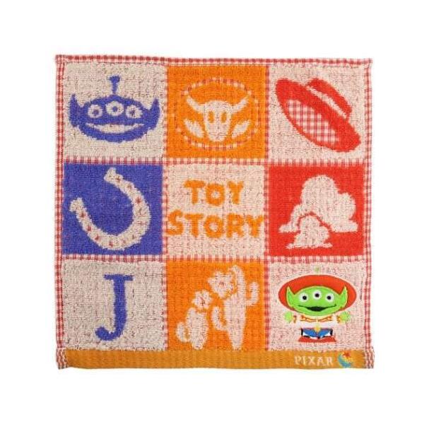 ミニタオル トイストーリー ジャガード ハンカチタオル ディズニー