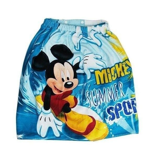 プールタオル ラップタオル ミッキーマウス ウェーブmickey 60cm丈 巻き巻きタオル ディズニー 丸眞 海 プール 着替え サマー キャラクター グッズ キャラクターのシネマコレクション 通販 Paypayモール