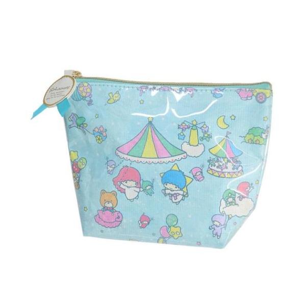 「コスメポーチその他」 コスメポーチ サンリオキャラクターズ ポーチ サンリオ ラッピングブルー 化粧ポーチ 小物入れ コスメや小物をしっかり収納できるかわいいポーチ 大人気サンリオキャラクターグッズにまたまた可愛いnewアイテム登場こちら...