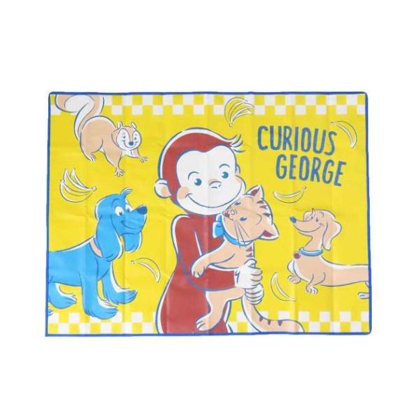 他サイト： おさるのジョージ レジャーシート ピクニック用品 絵本キャラクター ぎゅうぎゅうアニマル 爆買の商品画像