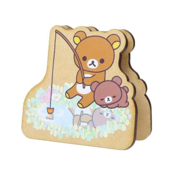 リラックマ グッズ クリップ サンエックス キャラクター ダイカットメモスタンド 爆買