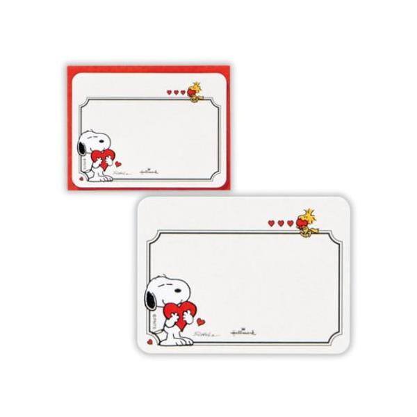 スヌーピー メッセージカード ミニメッセージカードセット 5枚セット SNセットハート2 ピーナッツ 爆買