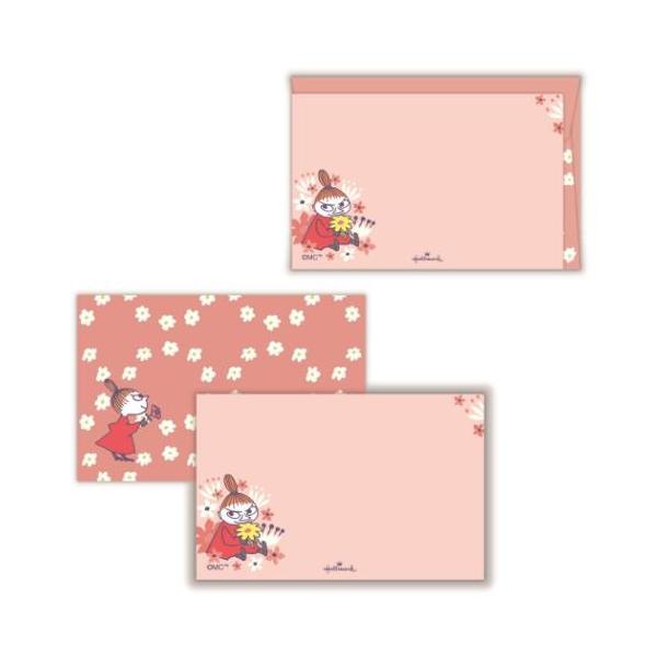 「グリーティングカード」 ムーミン 北欧 キャラクター 多目的 メッセージカード ミニメッセージカードセット 4枚セット MOセットリトルミイ 贈ってももらっても楽しいメッセージカード お花に囲まれたリトルミイのミニメセットこちらはプレゼン...