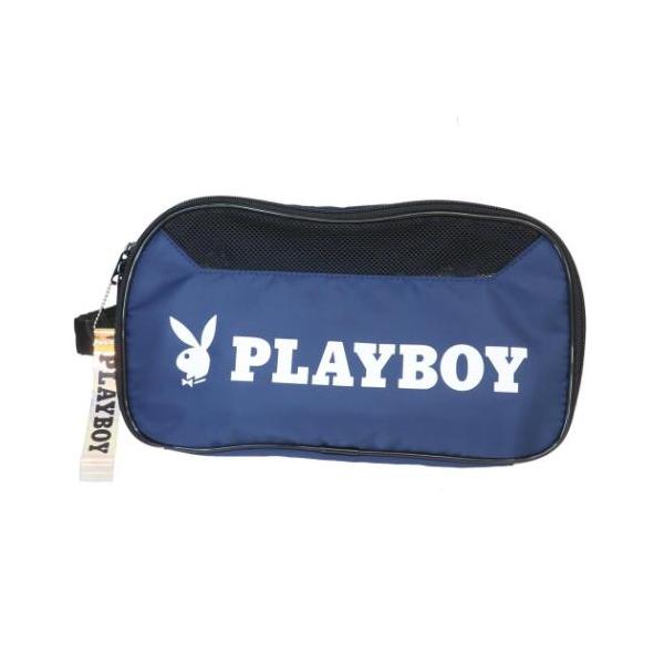 「シューズバッグ」 ラウンドシューズケース プレイボーイ 体育館靴入れ PLAYBOY ニシオ 新入学 新入園にぴったりなスクール雑貨シリーズ 有名な[PLAYBOY]のバニーがグッズになって登場  こちらは体育館シューズなどを入れる[シュ...