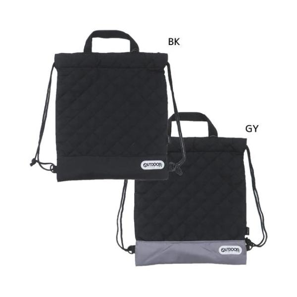 「ナップサック」 OUTDOOR グッズ ナップサック アウトドアプロダクツ OUTDOOR PRODUCTS スポーツブランド キルトナップサック 新入学 新入学 新入園にぴったりなスクール雑貨シリーズ デイパックでお馴染み 老舗ブランド...