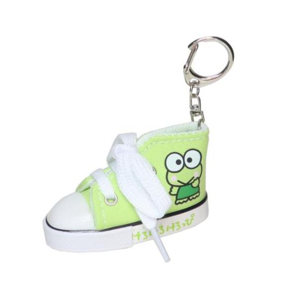 「キーホルダー」 けろけろけろっぴ グッズ キーホルダー サンリオ キャラクター 推し色スニーカーキーリング 靴の形がおしゃれなキーホルダーが登場 大人気サンリオキャラクターグッズにまたまた可愛いnewアイテム登場こちらは平成のレトロアイテ...