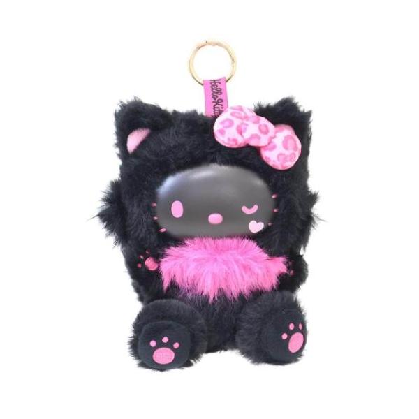「マスコット」 ハローキティ マスコット 丸カラビナマスコット ファインフェイスキャット BK サンリオ ナカジマ ハローキティからファインフェイスキャットシリーズ登場 大人気サンリオキャラクターからまたまた可愛いアイテム登場こちらは可愛い...