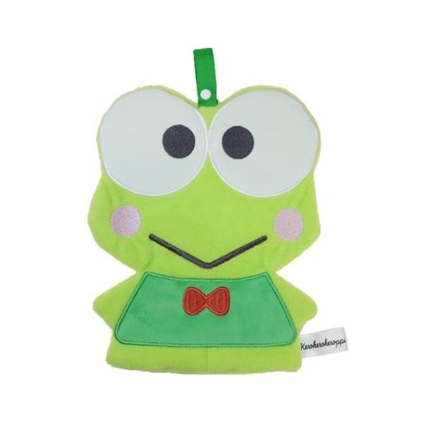 けろけろけろっぴ キャラクター ループ付きダイカットタオル キャラふきタオル サンリオ