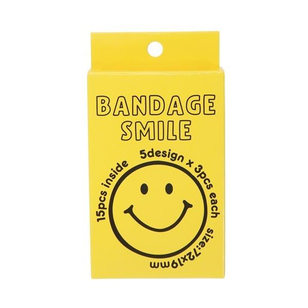 X}C[ ΂񂻂 BANDAGE Jnp S 2 SMILE ASST Smiley Face LN^[ v[g o^C