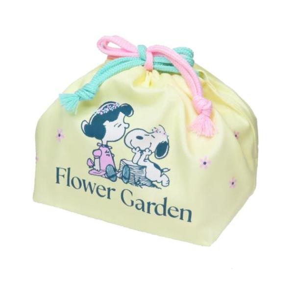 「ランチ巾着」 スヌーピー ランチ巾着 ランチバッグ FLOWER GARDEN ピーナッツ PEANUTSのかわいいランチ雑貨シリーズ 大人気[PEANUTS/SNOOPY]グッズにまたまた可愛いnewアイテム登場こちらはお弁当箱を入れる...