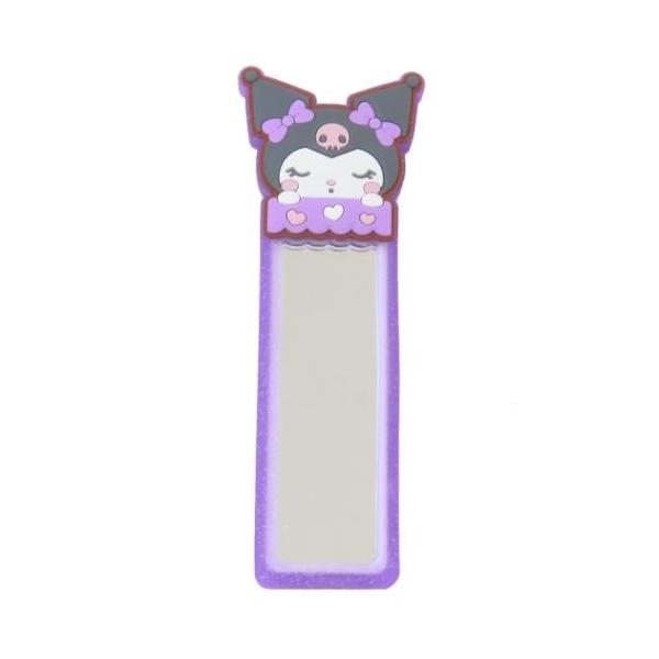「手鏡」 クロミ ラバースティックミラー コンパクトミラー サンリオ お布団をかけてすやすや寝ているデザインがかわいい  大人気サンリオキャラクターズグッズにまたまた可愛いnewアイテム登場こちらは身だしなみに確認に便利な[ラバースティック...