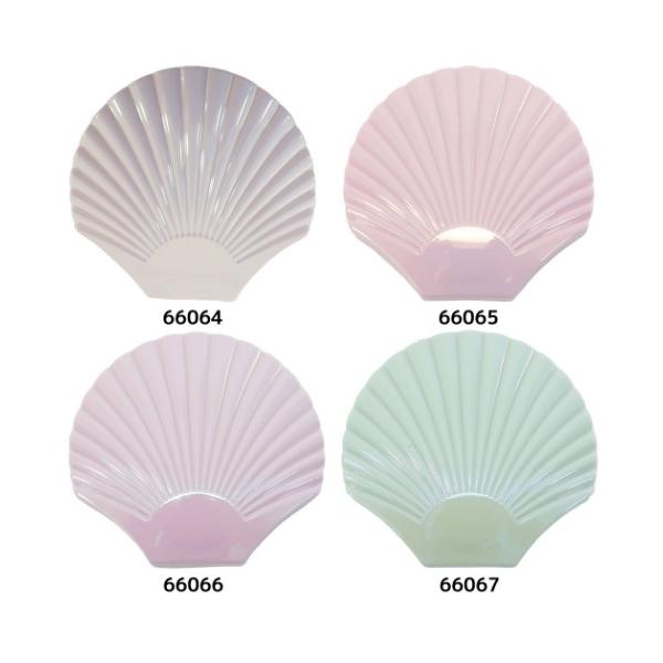 「手鏡」 手鏡 シェル型 ダブルミラー オーロラシェル Q-LIA シンプルにかわいいオーロラ系コスメアイテム 毎日がもっと楽しくなるキュートなZAKKAシリーズこちらは女子に人気のオーロラカラーのシェルミラーアイメイクなどの細かいチェック...