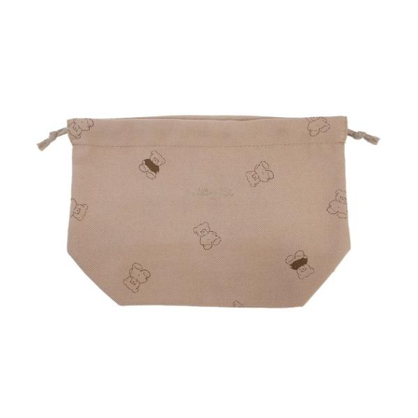 お弁当きんちゃくポーチ ランチ巾着 ミリミリ Milimili クマ かわいい キャラクターのシネマコレクション 通販 Paypayモール