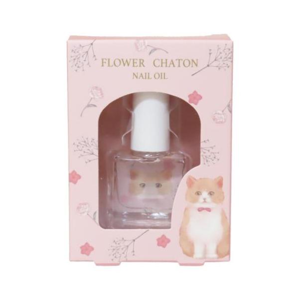 「コスメ雑貨」 コスメ雑貨 フラワーシャトン ネイルオイル ねこ マンチカン 猫xお花デザインがおしゃれなフラワーシャトンシリーズ 毎日が楽しくなるキュートなコスメ雑貨シリーズこちらはプレゼントにもぴったりな[ネイルオイル]塗りやすいハケタ...
