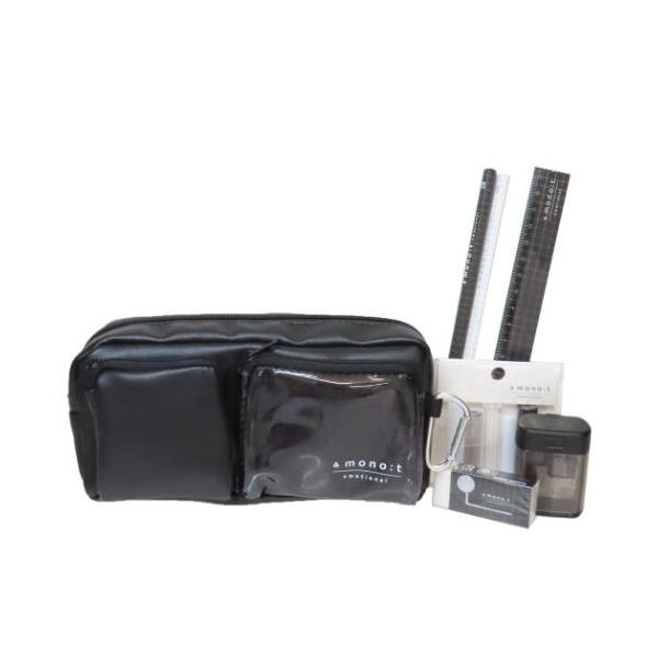 「文房具セット」 文具セット アンドモノトーン 7点文房具セット ブラックB クーリア 入学新学期にぴったりな文具7点セット 新学期にぴったりな可愛らしいステーショナリーシリーズこちらは大好評の文具がパックになった[文房具7点セット]まとめ...